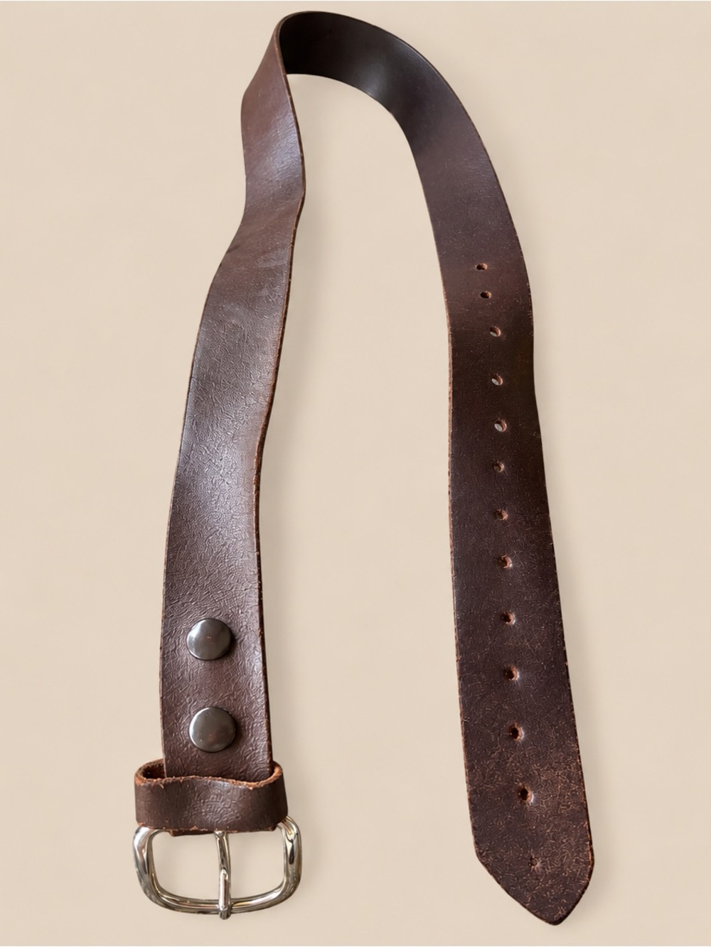 Brown Leather Belt